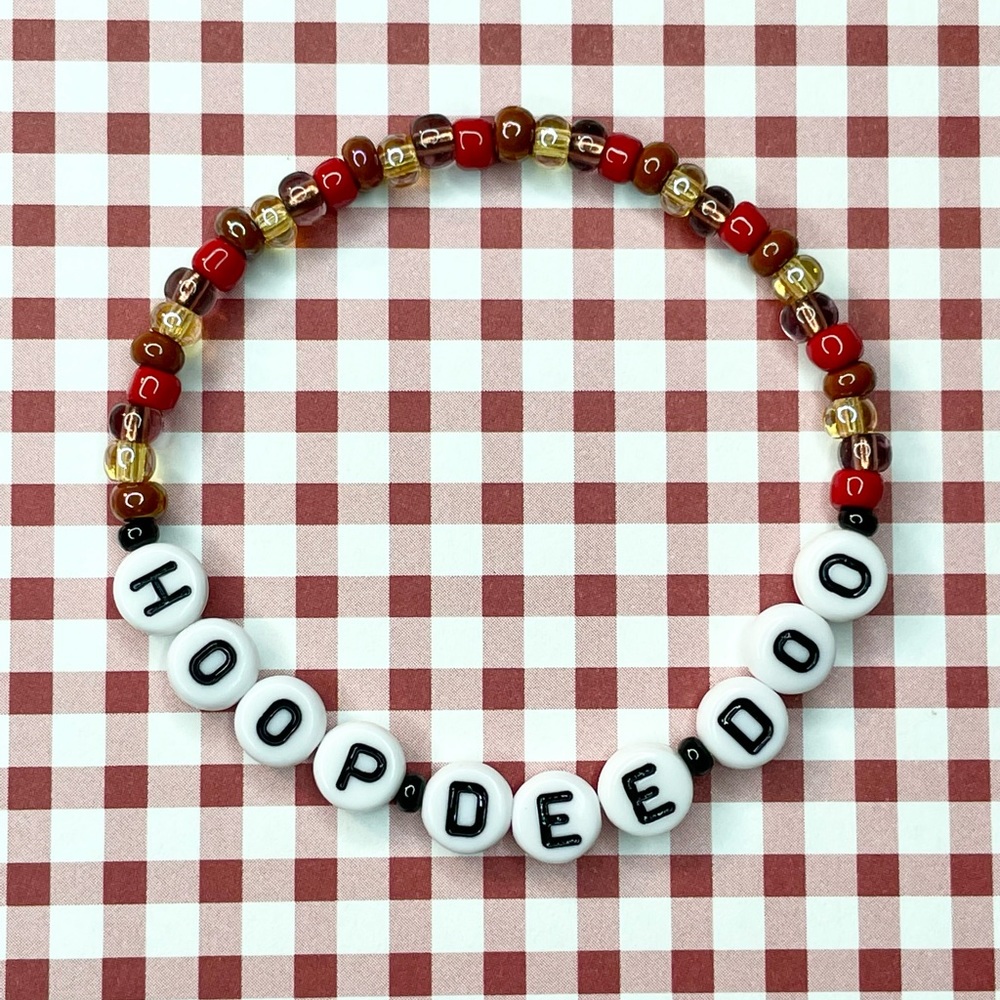 Hoop Dee Doo Bracelet Disney Resort Inspired Themed Fort Wilderness Beaded